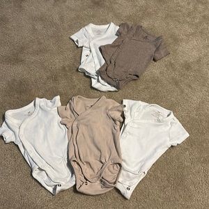 H&M 5pk long sleeve onesies